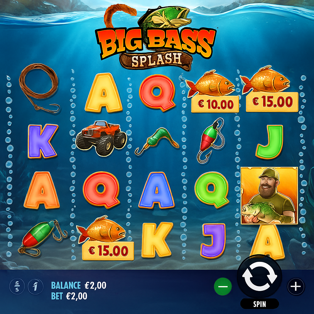 SupraPlay - Big Bass Splash Slot Game by Pragmatic Play